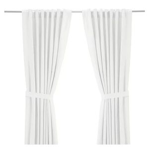 NWT IKEA White Curtains